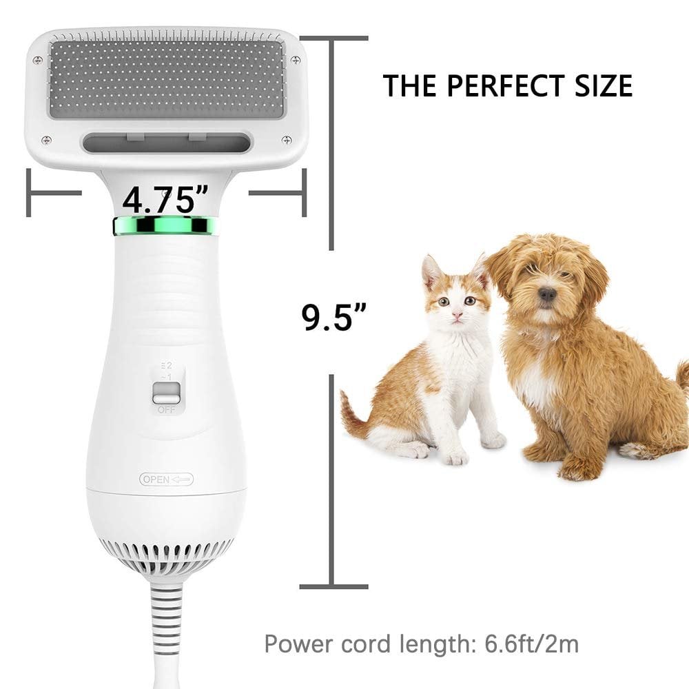 Brushy Air: 2 In 1 Dog Dryer(Send universal conversion head)