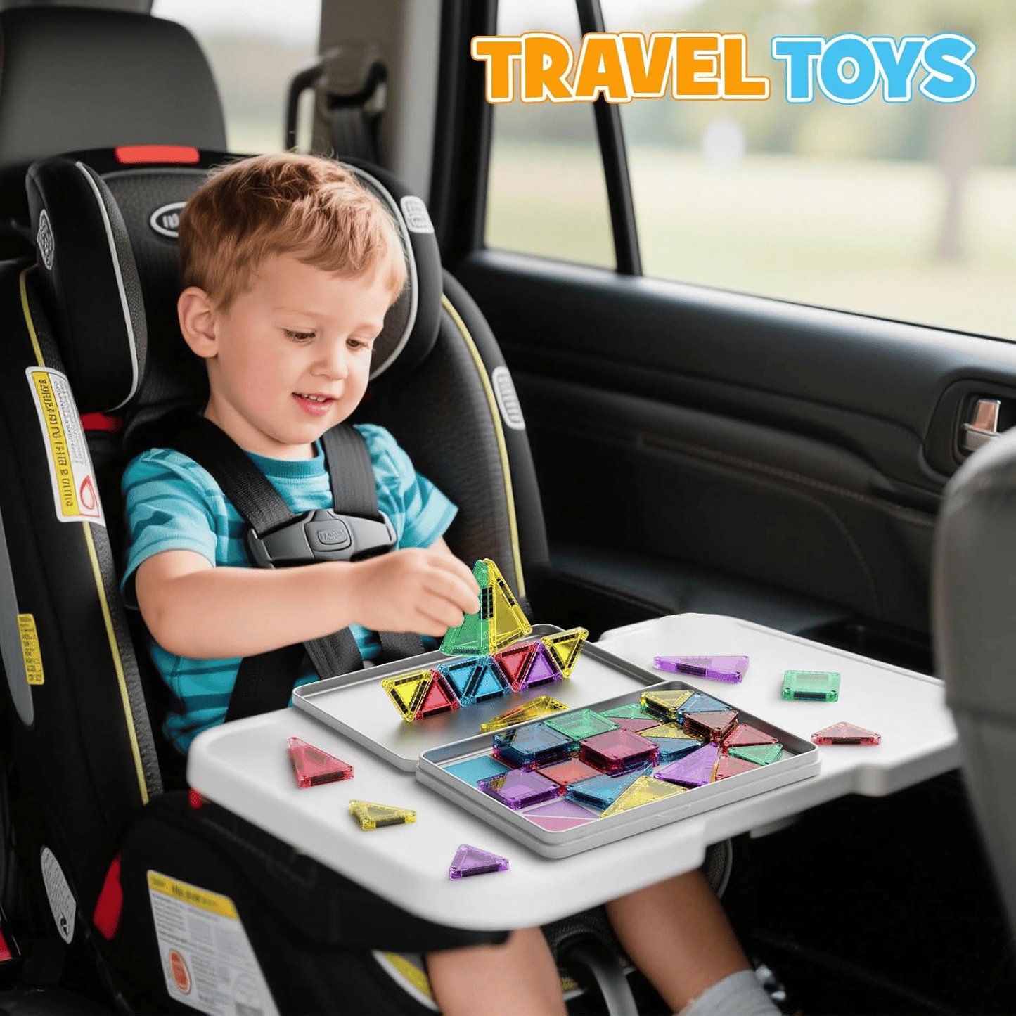 🔥🧲 Children's Magnetic Building Blocks – STEM Educational Toys