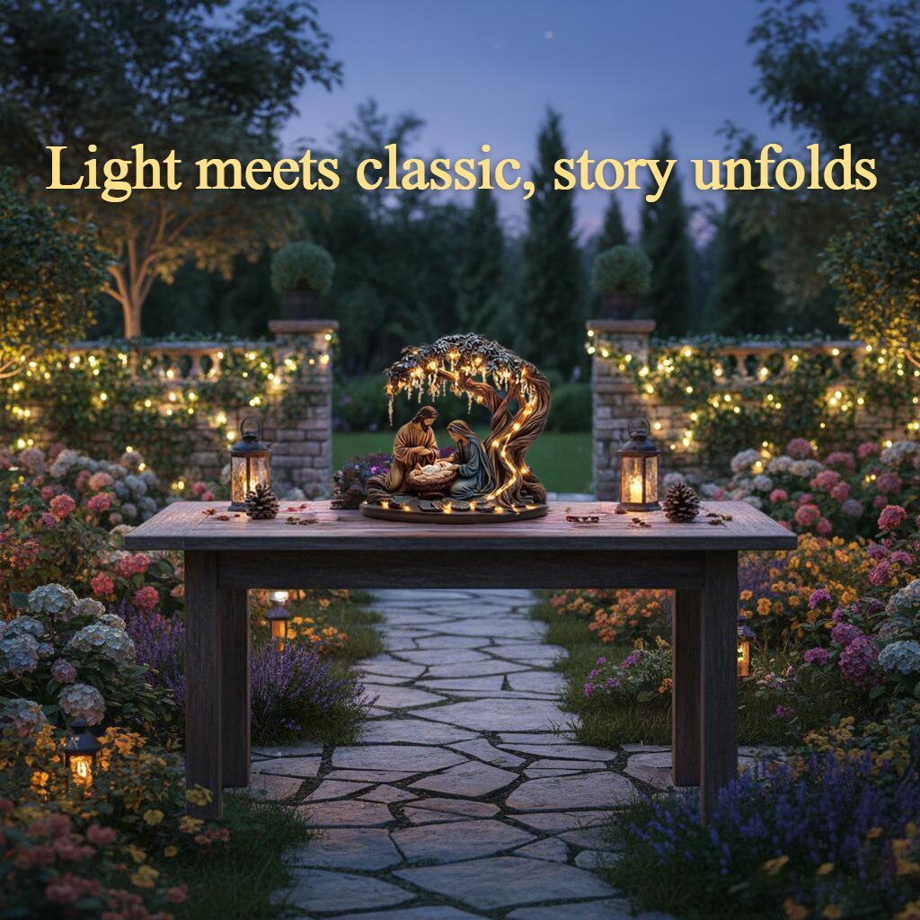 🎄🎁Christmas Nativity Scene Decorative Figurine