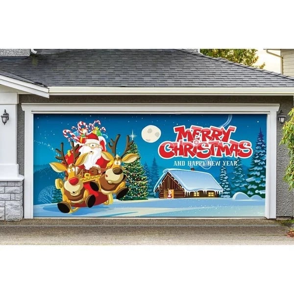 🎄 Christmas  Reusable Garage Door Decoration