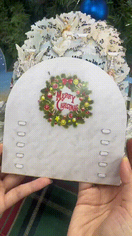 🎄Handcrafted 3D Nativity Scene Christmas Scene Greeting Card