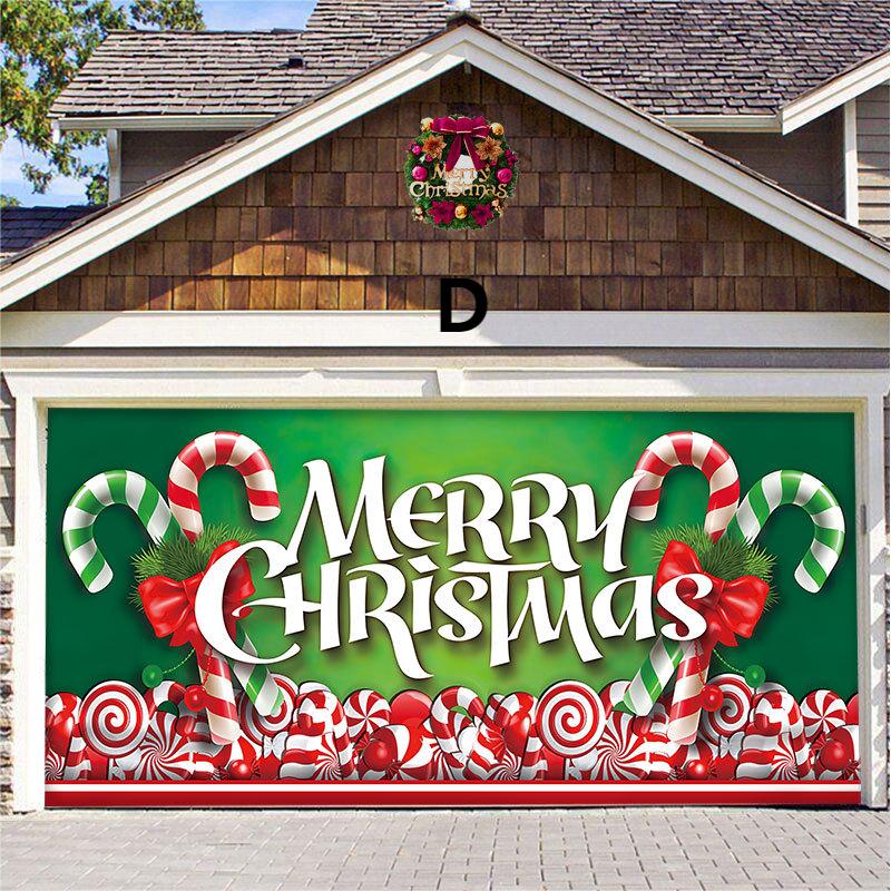 🎄 Christmas  Reusable Garage Door Decoration