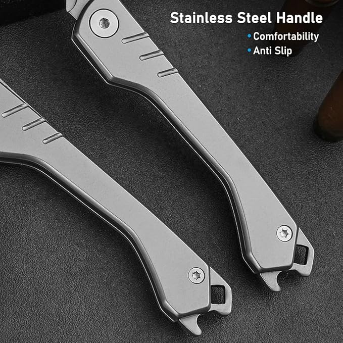 ⏰Last Day Promotion 49% OFF -🏆Folding Scalpel Knife with 10pcs Replaceable Blades