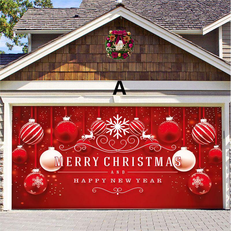🎄 Christmas  Reusable Garage Door Decoration