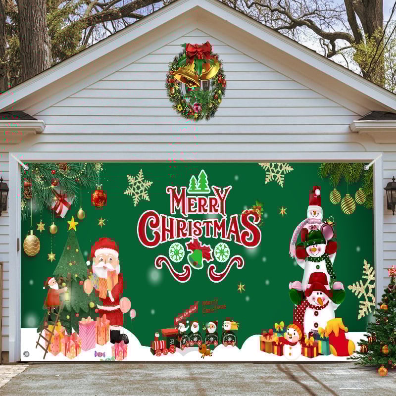 🎄 Christmas  Reusable Garage Door Decoration