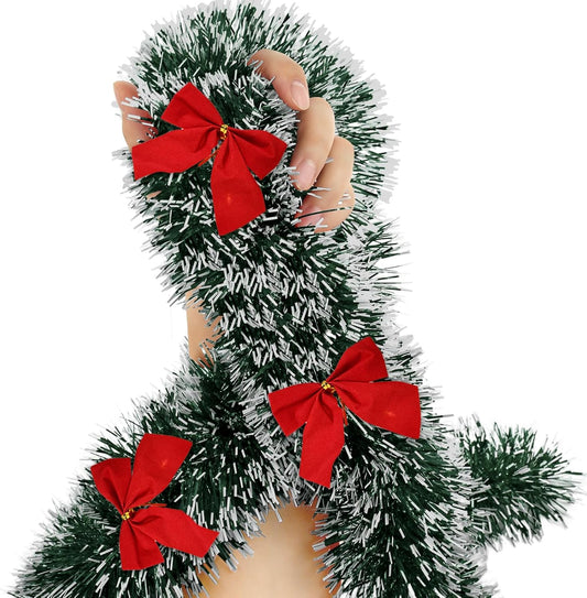 🎅Christmas Tinsel Garland🎄Christmas Decorations for in Indoor Outdoor