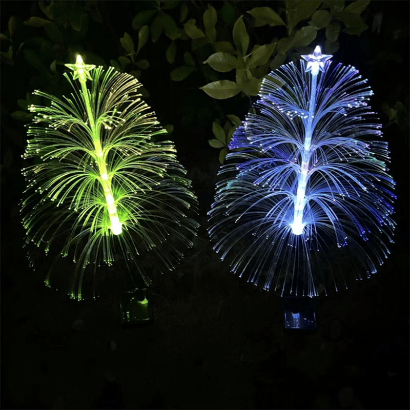 Seven Colors Gradient Solar Christmas Tree Lights