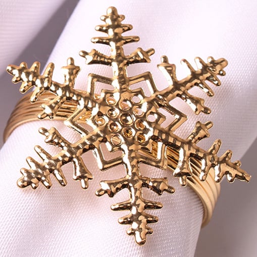 🎅Christmas Napkin Rings for Christmas Holiday Party❄️ Table Decoration🍽️