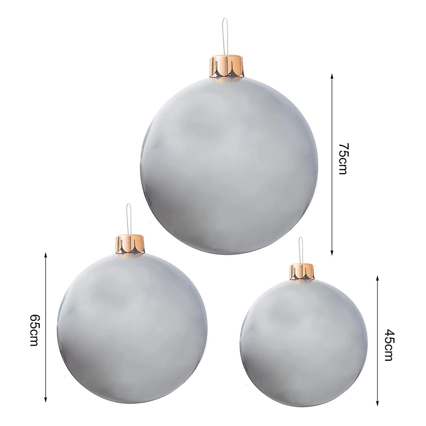 🎈Oversized Inflatable Christmas Ball Decoration