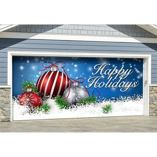🎄 Christmas  Reusable Garage Door Decoration