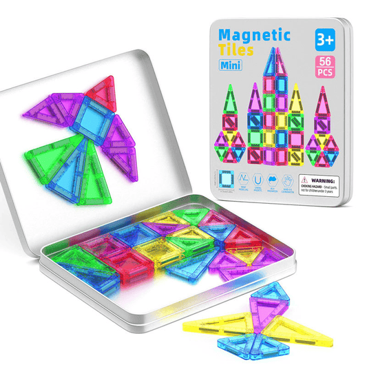🔥🧲 Children's Magnetic Building Blocks – STEM Educational Toys