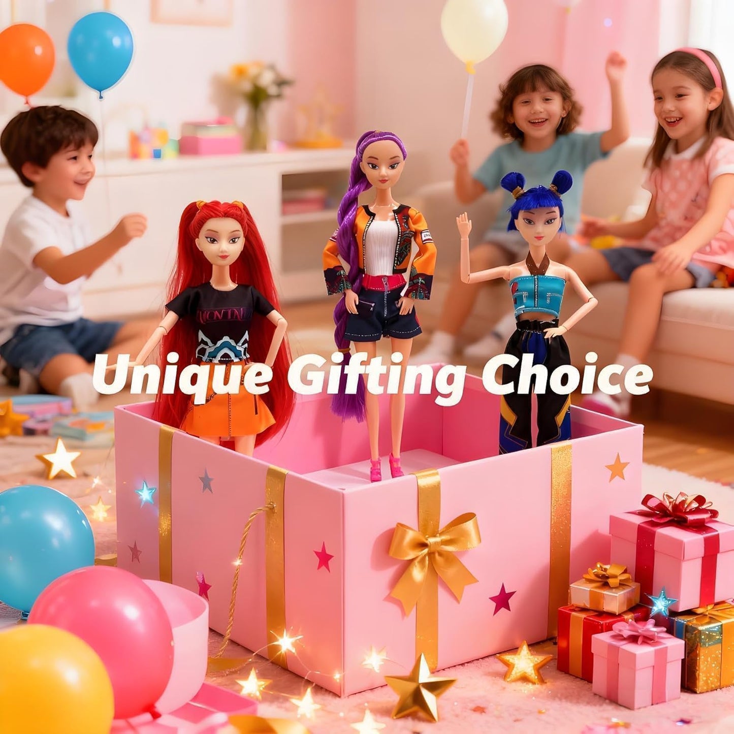 🎄 CHRISTMAS LIMITED STOCK! 🎄-✨ Hunters Girl Dolls K-Pop Demon Hunters Edition ✨