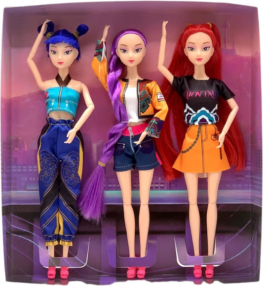 🎄 CHRISTMAS LIMITED STOCK! 🎄-✨ Hunters Girl Dolls K-Pop Demon Hunters Edition ✨